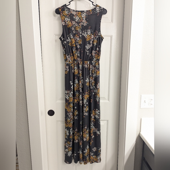 Maurices Floral Button Front Maxi Dress - Picture 7 of 8